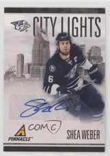 2010 Panini Pinnacle City Lights Signatures 60/100 Shea Weber #98 Auto HOF 9a0