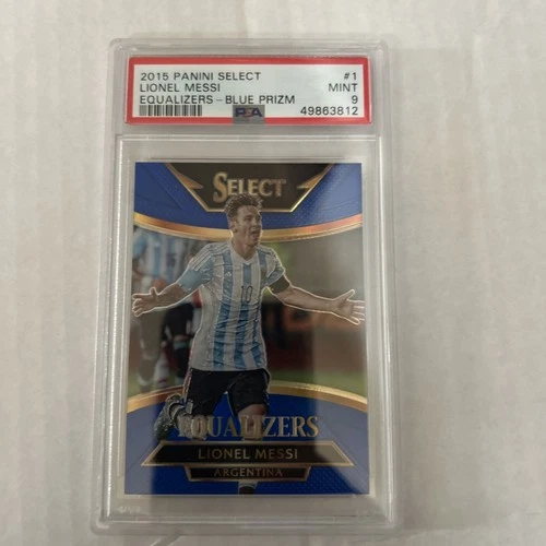 Lionel Messi 2015 Panini Prizm Lionel Messi Blue