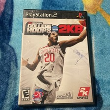 College Hoops 2K8 Sony PlayStation 2 PS2 Basketball Game Case Disc 2K Sports