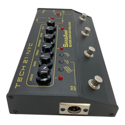 TECH21 SANSAMP BASS DRIVER DELUXE Effects Pedal unit only Rare