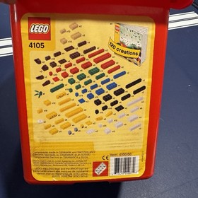 Lego Creator Set 4105 w/ Idea Book & Bin ~ Brick Lot ~ Incomplete ~ READ
