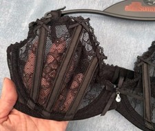 Brand new Ann Summers Black Lacy Bra 36A Sexy Lingerie