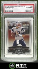 Tom Brady PSA 10 2008 Donruss Classics #58 New England Patriots 3819