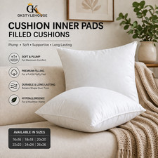 Cushion Inners Pads Inserts 16x16 18x18 20x20 22x22 24x24 Filled Sofa Cushions