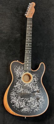 Fender American Acoustasonic Telecaster -Back Paisley- | eBay