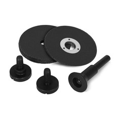 2 Inch Cut Off Wheel with 1/4 Stem Mounting Mandrel for Die Grinder, W3/8" Arbor