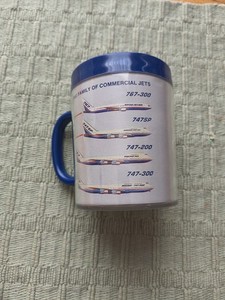 Boeing Aircraft Vintage Drinking Plastic Cup