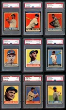 1948-49 Leaf Baseball All-PSA Near Complete Set / Lot 4.5 - VG/EX+ 7194469