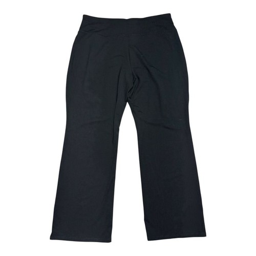 J. Jill Wearever Barely Bootcut Hose Schwarz Größe Large Petite