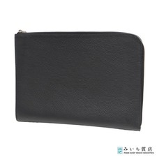 Louis Vuitton Pochette Jour Gm M67768 Tn1109 Clutch Bag Second Black 2