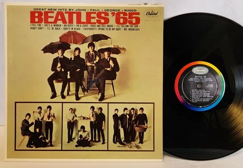 The Beatles - Beatles '65 LP - OG Mono Press - Capitol - EX