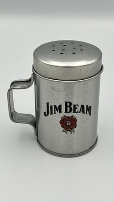 JIM BEAM 2012 Single Metal Spice Salt/Pepper Shaker Bourbon Advertising