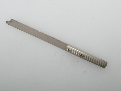 Leitz Filmabschneidemesser ABCOO Messer cutting Knife Leica 250 Nickel