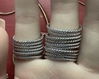 Touchstone Trinket Stackable Rings Lot Various Sizes New No Box 17 Birthstone — photo 2