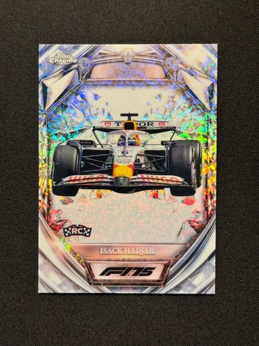 2025 Topps Chrome F1 Isack Hadjar Diamond 75th Anniversary (RC) #D75-32🔥