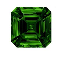 Natural 10.5 Ct Colombian Green Emerald Certified Asscher Cut Loose Gemstone
