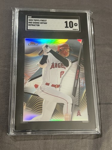 🔥 2020 Topps Finest Shohei Ohtani Refractor #40. SGC 10 Gem Mint 🔥