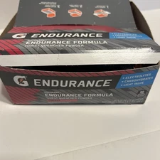 GATORADE ENDURANCE FORMULA THIRST QUENCHER POWDER 12 POUCHES