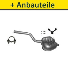 Endtopf Auspuff+ für VW GOLF V VI JETTA III 1.4 1.6 102/80PS 2005-2013