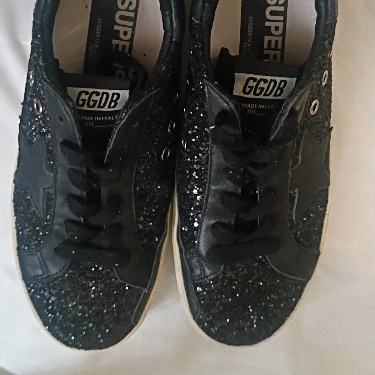 Golden Goose Super-Star Low Black for sale | eBay