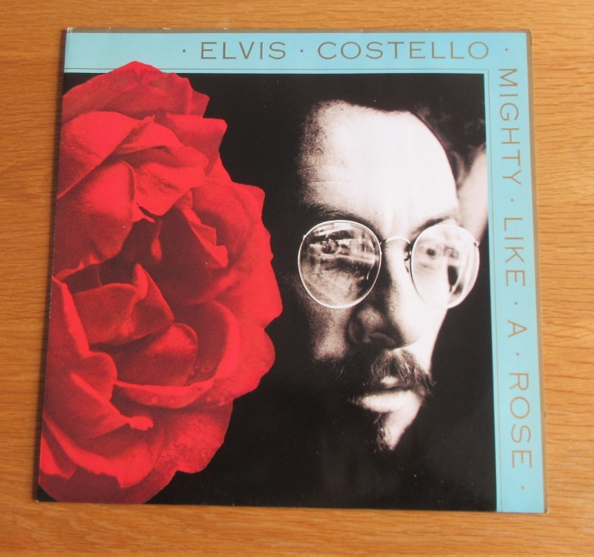 Elvis Costello Mighty Like A Rose LP Album Vinyl Record ORIGINAL 1991 EXCELLENT+