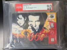 GoldenEye 007 Nintendo 64 N64 Game Complete In Box PSA 9.0