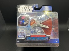 Star Wars Micro Galaxy Squadron ASAJJ VENTRESS   S GINIVEX Starfighter Figure Toys