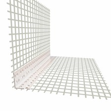 25 Stab PVC Kantenschutzprofil 100x150mm Armierungsgewebe Fassade Wand Eckwinkel