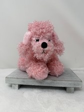 Ganz Webkinz HM107 Pink Poodle 8" Plush Stuffed Toy - No Code