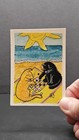 ACEO Original Art 2.5X3.5 Trading Card Actually Cats Cat Game Checkers At Beach — photo 4