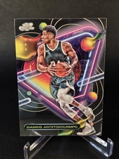 2023-24 Topps Cosmic Chrome #27 Giannis Antetokounmpo, Milwaukee Bucks