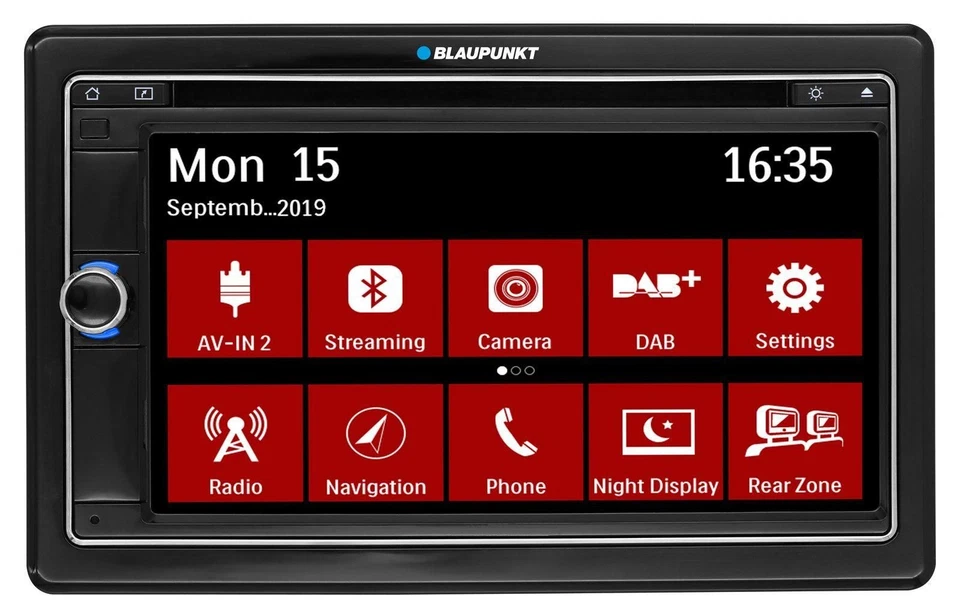 Blaupunkt Lenkrad DAB TMC 2DIN USB Bluetooth Navigation für Nissan Tida ab 2008 - Bild 2 von 4
