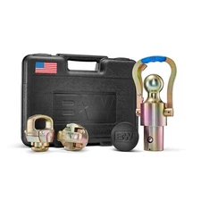 B&W Trailer Hitches American-Made OEM Gooseneck Ball & Safety Chain Kit for F...