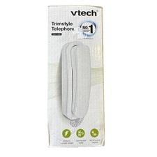 VTech CD1103 Trimstyle Corded Telephone   White   New Open Box