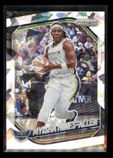 2025 Panini Prizm WNBA Myisha Hines-Allen #96 Ice Prizms
