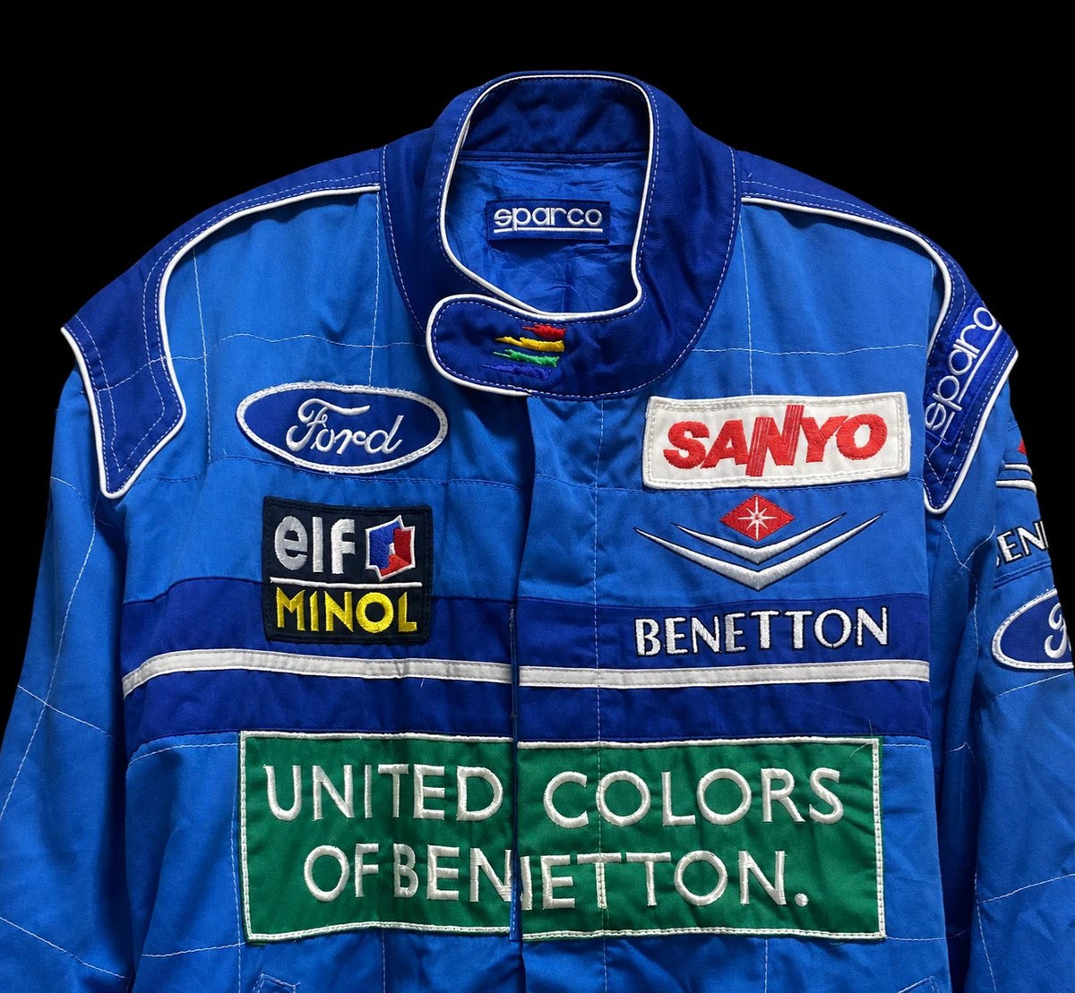Michael Schumacher Benetton Formula 1 Racing Fan Apparel and