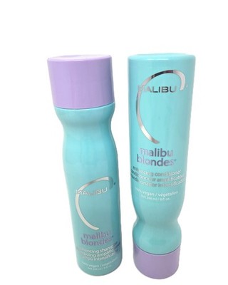Malibu C Blondes Moisturizing Enhancing Shampoo & Conditioner, 9 fl oz - 2 Pack