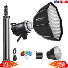 Strobe Light Kit 300W Studio 2.4G Wireless Softbox Stand All-purpose Lightweight