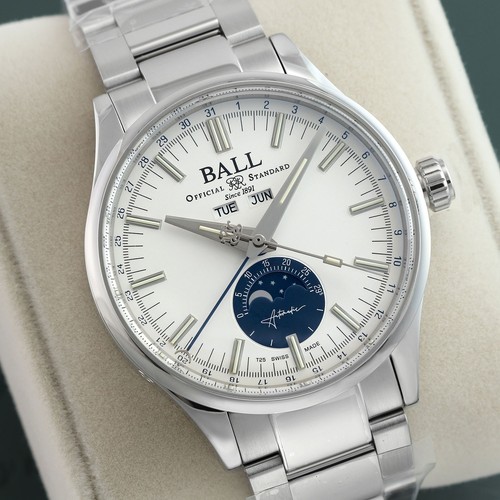 Ball Watch Engineer II Moon Calendar 40mm NM3016C-S1J-WH - Picture 8 of 10