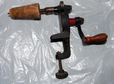 Antique Luther Grinder Mfg Co Milwaukee Beauty #194 Hand Crank Grinder