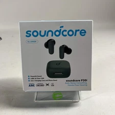 New Soundcore by Anker P30i Auto Noise Cancellation Headphones Black