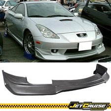 Fits 00 01 02 Toyota Celica Pu Front Bumper Lip Bodykit Splitter Jdm Vip Style