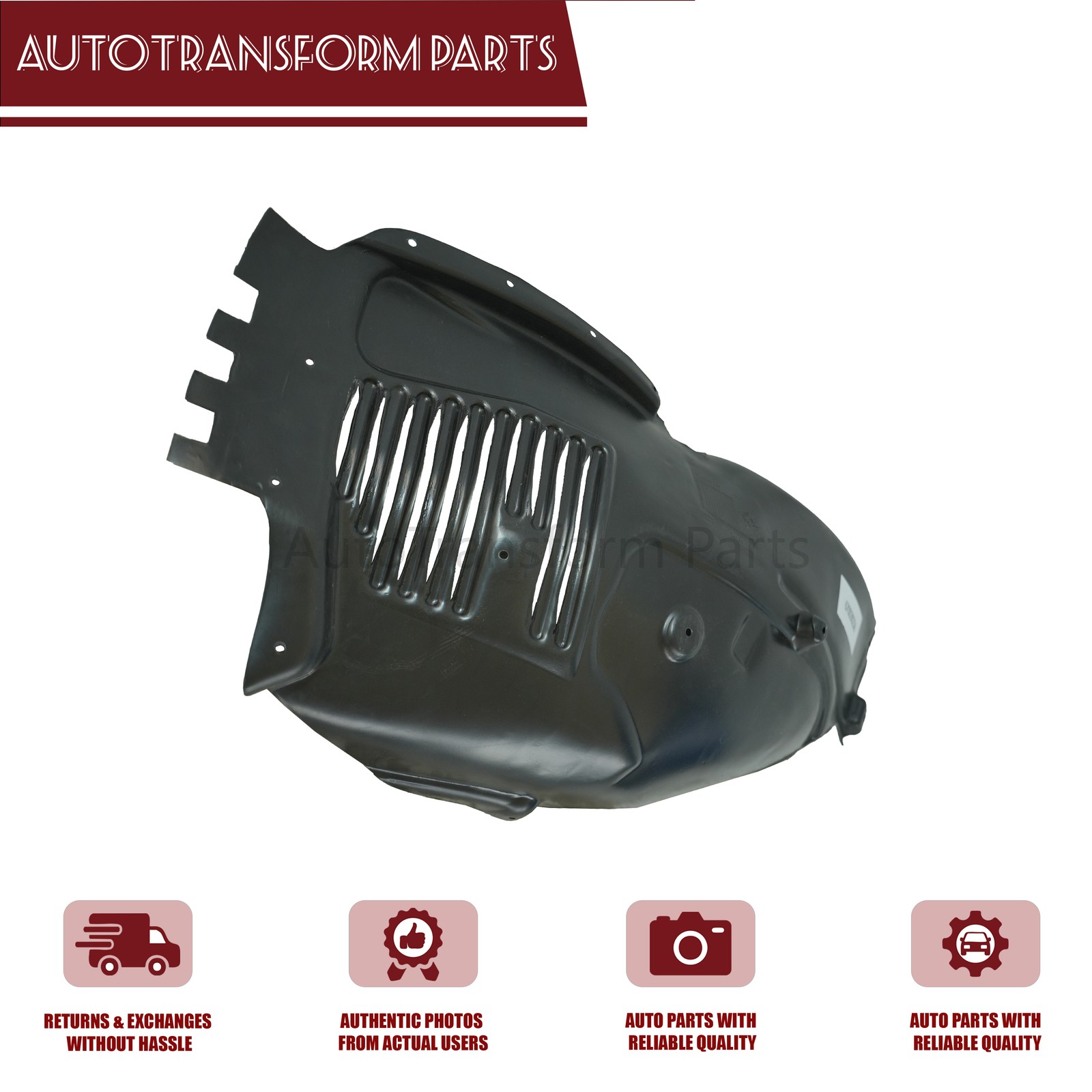 For 2014 2015 2016 2017 Maserati Ghibli Fender Liner Front Right 670030236 US
