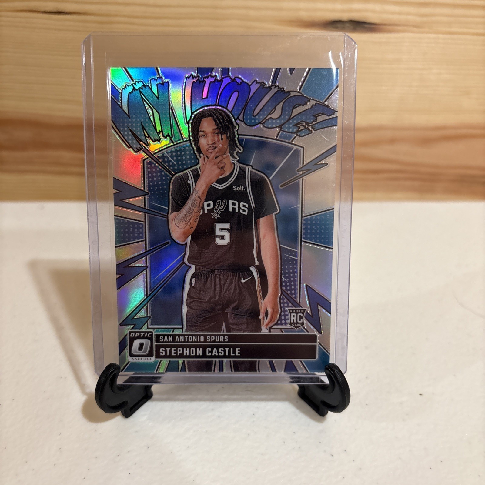2024-25 Panini Donruss Optic - My House Stephon Castle #16 Holo Prizm (RC)