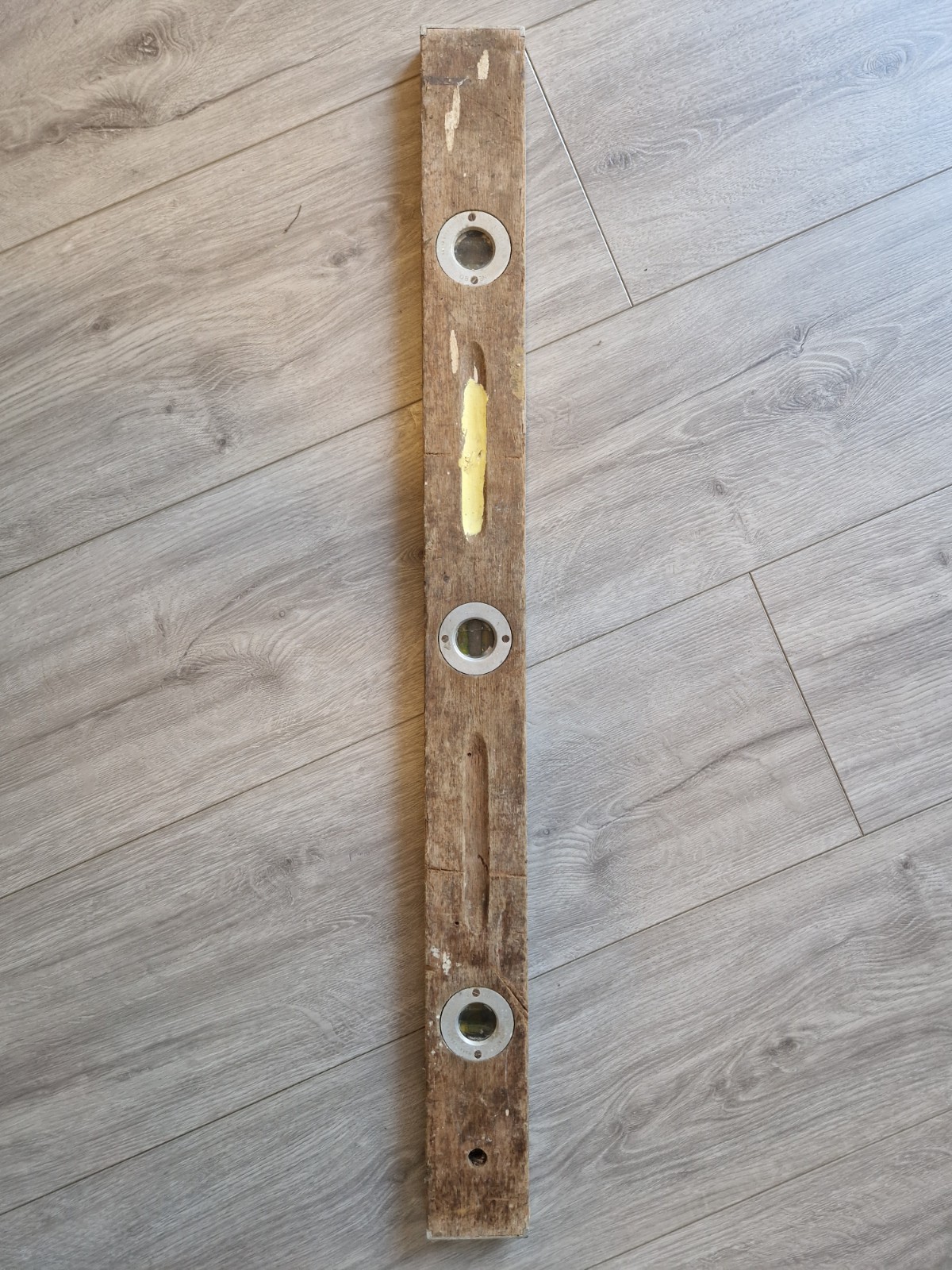 Vintage John Rabone & Sons Wooden Spirit Level No. 80