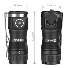Sofirn SC13 519A - kompakte Taschenlampe - Hi...