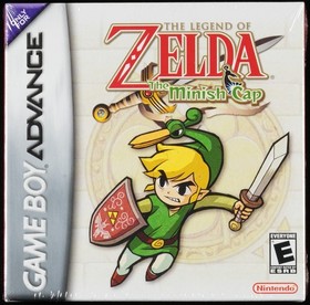 Legend Zelda Minish Cap Nintendo Game Boy Advance WATA 9.8A++ GBA cgc vga psa
