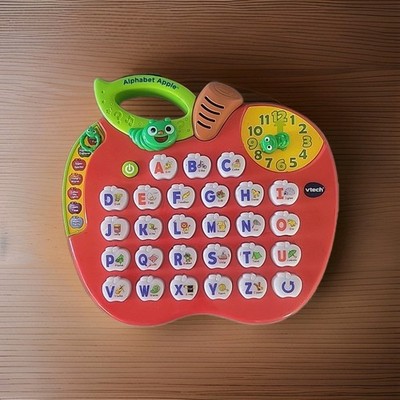 VTech Alphabet Red Apple ABC Learning Toy Preschool Letters Music & Lights Sound