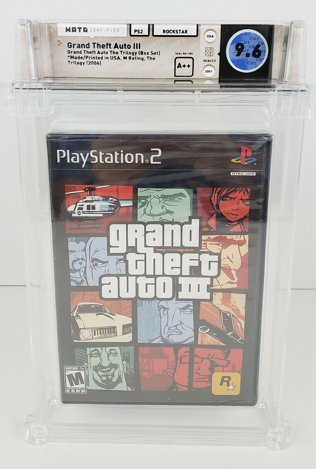 Grand Theft Auto III, Sealed, New PS2 GTA Playstation 2