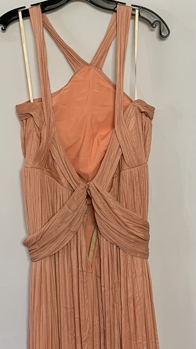 408 maria lucia hohan pink dress size 44 long $2595 | eBay